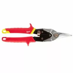 Milwaukee 48-22-4520 Ergonomic Flush Bolt Straight Cutting Aviation Snip Tools & Equipment