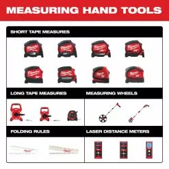 Milwaukee 48-22-6825 25' Compact Heavy Duty Auto Lock Tape