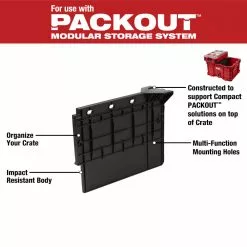 Milwaukee 48-22-8040 Divider For PACKOUT Crate Tools & Equipment