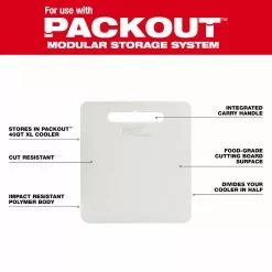 Tools & Equipment Milwaukee 48-22-8041 Durable Versatile Divider For PACKOUT 40QT XL Cooler