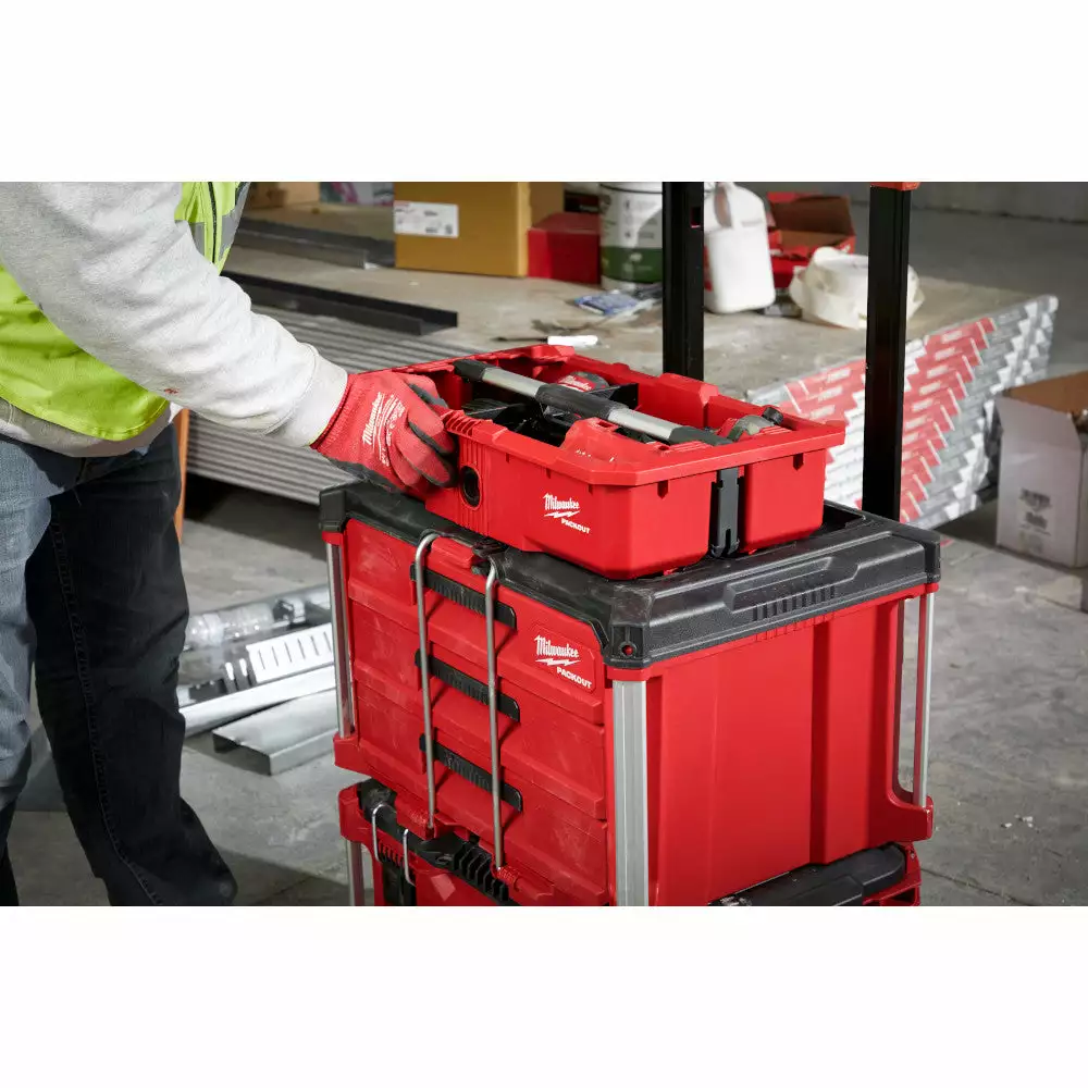Milwaukee 48-22-8045 PACKOUT Tool Tray W/ 25 Lbs. Weight Capacity 10 Milwaukee 48-22-8045 PACKOUT Tool Tray W/ 25 Lbs. Weight Capacity
