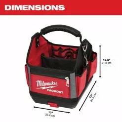 Tools & Equipment Milwaukee 48-22-8310 10-Inch 28-Pocket Ballistic Material Packout Tote 15 Tools & Equipment Milwaukee 48-22-8310 10-Inch 28-Pocket Ballistic Material Packout Tote
