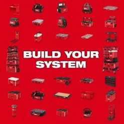 Tools & Equipment Milwaukee 48-22-8349 PACKOUT Durable Modular Long Handle Tool Holder