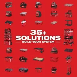 Tools & Equipment Milwaukee 48-22-8425AT Large PACKOUT W/ 7-PC AIR-TIP Attachmment Kit