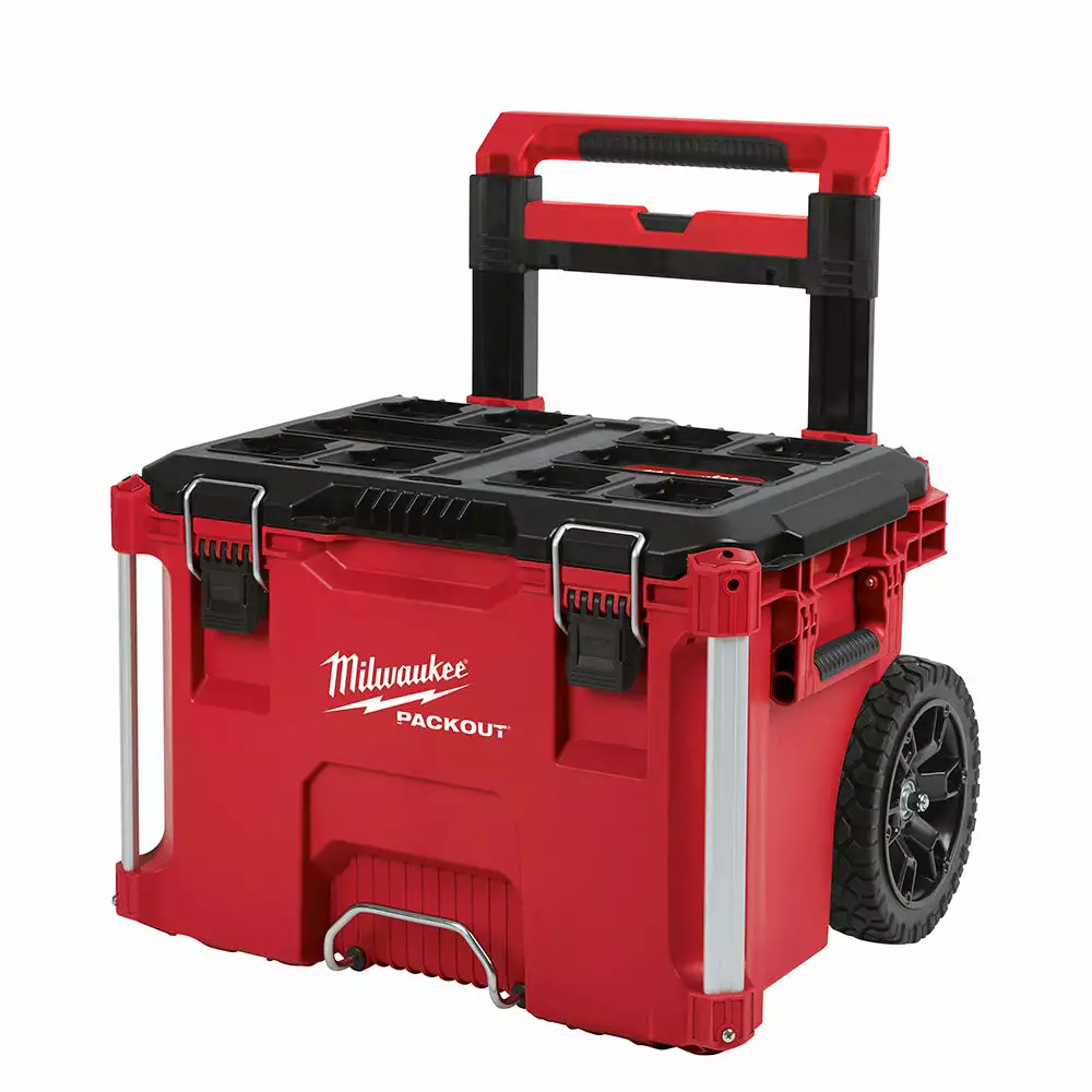 Tools & Equipment Milwaukee 48-22-8426 250-Pound Capacity Polymer Packout Rolling Tool Box 3 Tools & Equipment Milwaukee 48-22-8426 250-Pound Capacity Polymer Packout Rolling Tool Box