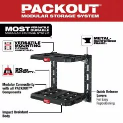 Milwaukee 48-22-8480 PACKOUT Heavy Duty Racking Kit W/ 50 Pound Capacity Tools & Equipment 15 Milwaukee 48-22-8480 PACKOUT Heavy Duty Racking Kit W/ 50 Pound Capacity Tools & Equipment