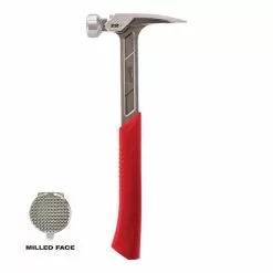 Milwaukee 48-22-9022 22oz Milled Face Framing Hammer W/ I-Beam Handle Tools & Equipment 14 Milwaukee 48-22-9022 22oz Milled Face Framing Hammer W/ I-Beam Handle Tools & Equipment