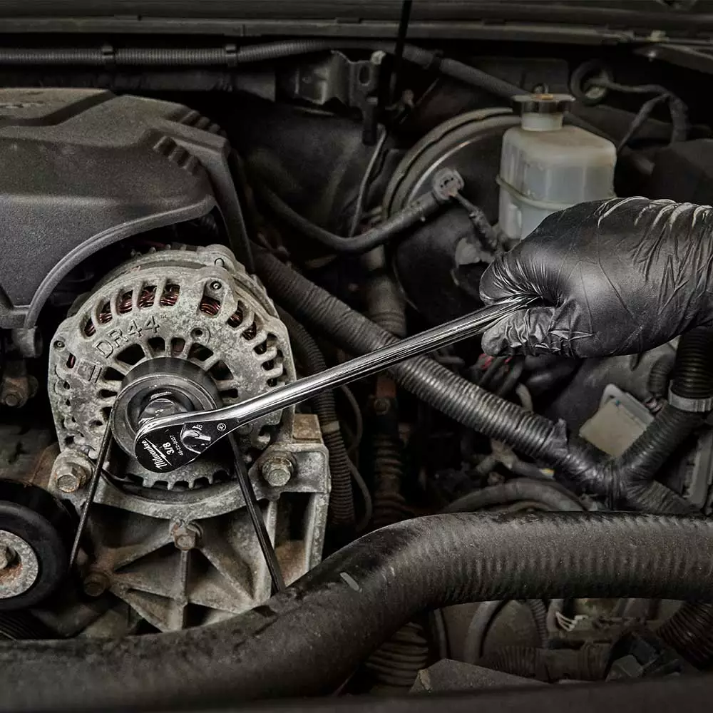 Tools & Equipment Milwaukee 48-22-9037 3/8” Drive 12” Ratchet Chrome Plated W/ Extended Handle 8 Tools & Equipment Milwaukee 48-22-9037 3/8” Drive 12” Ratchet Chrome Plated W/ Extended Handle