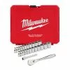 Milwaukee 48-22-9044 1/4" Drive Metric SAE Ratchet/Socket Set - 25 PC Tools & Equipment