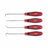 Tools & Equipment Milwaukee 48-22-9215 Heavy Duty Durable Hook And Pick Set - 4 PC