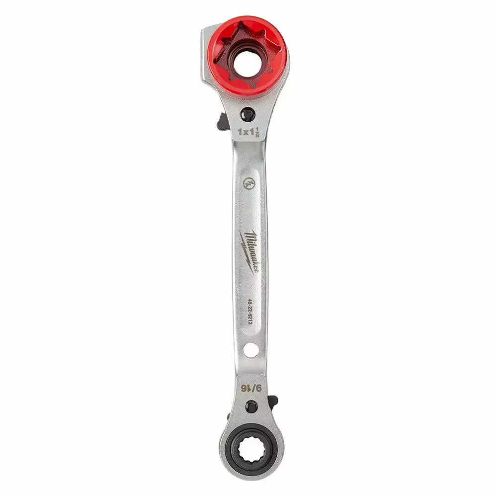 Milwaukee 48-22-9216 Lineman's 5-in-1 Ratcheting Wrench Tools & Equipment 3 Milwaukee 48-22-9216 Lineman's 5-in-1 Ratcheting Wrench Tools & Equipment