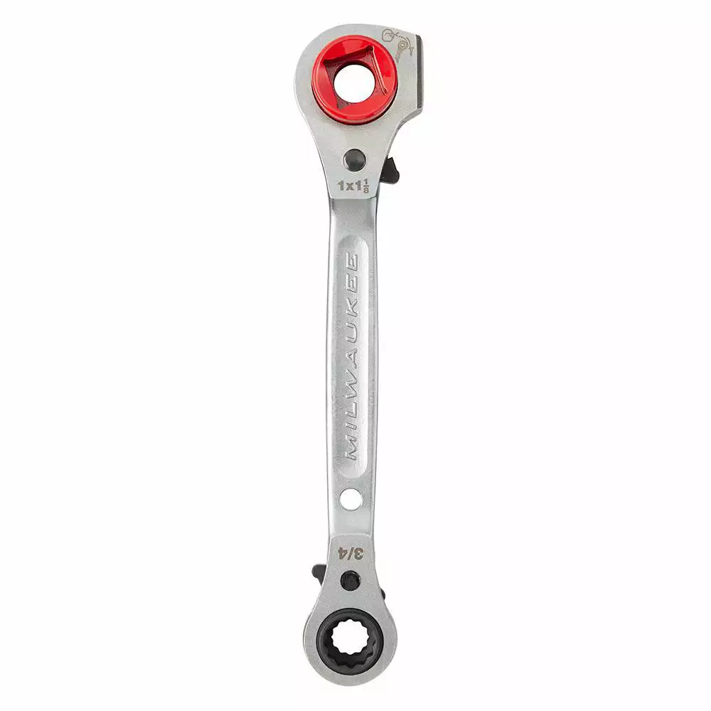 Milwaukee 48-22-9216 Lineman's 5-in-1 Ratcheting Wrench Tools & Equipment 4 Milwaukee 48-22-9216 Lineman's 5-in-1 Ratcheting Wrench Tools & Equipment