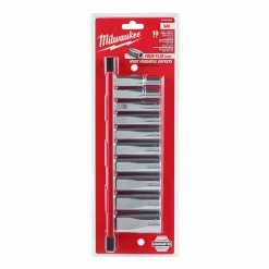 Milwaukee 48-22-9405 3/8" Drive Deep Well SAE Socket Set - 10pc