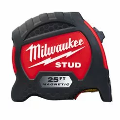 Tools & Equipment Milwaukee 48-22-9725M 25 Foot Magnetic STUD Tape Measure