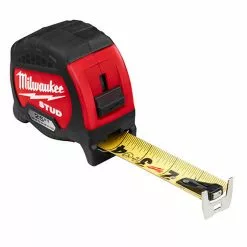 Tools & Equipment Milwaukee 48-22-9725M 25 Foot Magnetic STUD Tape Measure
