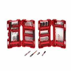 Milwaukee 48-32-4029 SHOCKWAVE Impact Duty Drill/Drive Set - 60 PC Tools & Equipment