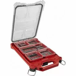 Milwaukee 48-32-4082 PACKOUT Organizer SHOCKWAVE Driver Bit Packout Kit - 100 Pc