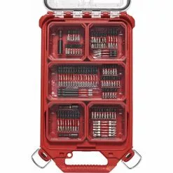 Milwaukee 48-32-4082 PACKOUT Organizer SHOCKWAVE Driver Bit Packout Kit - 100 Pc