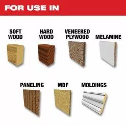 Milwaukee 48-40-0730 7-1/4" 60T Ultra Fine Finish Circular Saw Blade Tools & Equipment 11 Milwaukee 48-40-0730 7-1/4