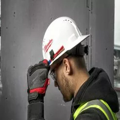 Tools & Equipment Milwaukee 48-73-1011 Full Brim Vented Hard Hat W/ BOLT Slots Type 1 Class C