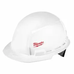 Milwaukee 48-73-1021 Front Brim Vented Hard Hat W/ BOLT Slots Type 1 Class E Tools & Equipment