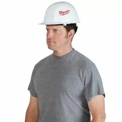 Milwaukee 48-73-1021 Front Brim Vented Hard Hat W/ BOLT Slots Type 1 Class E Tools & Equipment