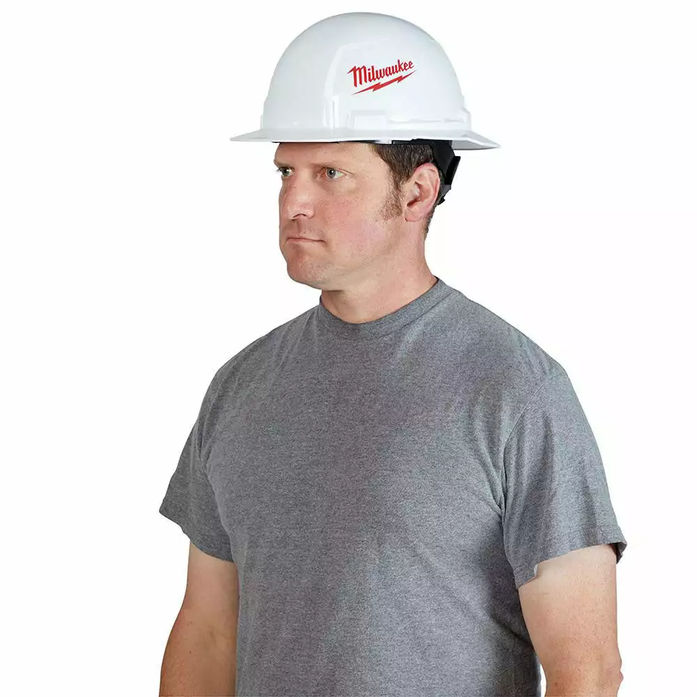 Milwaukee 48-73-1031 Full Brim Vented Hard Hat W/ BOLT Slots Type 1 Class E 5 Milwaukee 48-73-1031 Full Brim Vented Hard Hat W/ BOLT Slots Type 1 Class E