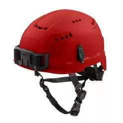 Tools & Equipment Milwaukee 48-73-1309 Red Vented Class E Type 2 Safety Helmet W/ BOLT