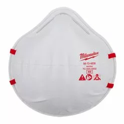 Tools & Equipment Milwaukee 48-73-4035 N95 Respirator W/ Flexible Nose Bridge - 20 PK