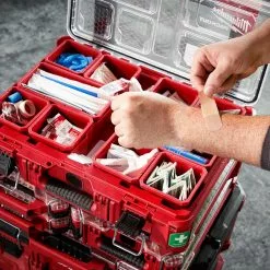 Milwaukee 48-73-8430 PACKOUT Class B Type III Durable First Aid Kit - 204 PC Tools & Equipment
