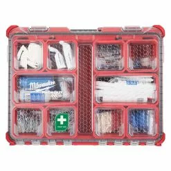 Milwaukee 48-73-8430 PACKOUT Class B Type III Durable First Aid Kit - 204 PC Tools & Equipment