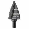 Tools & Equipment Milwaukee 48-89-9212 #12 JAM FREE Step Drill Bit 7/8" - 1-3/8"