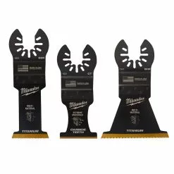 Milwaukee 49-10-9005 OPEN-LOK Oscillating Multi-Tool Variety Blade Set Kit -3 PC