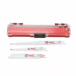 Power Tools Milwaukee 49-22-1110 SAWZALL Wood And Metal Cutting Bi-Metal Saw Blade 10 Piece