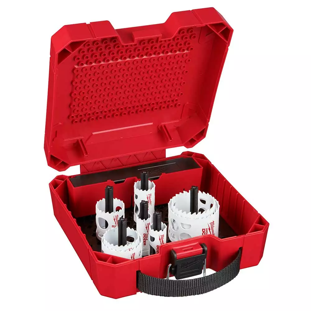 Milwaukee 49-22-4143 HOLE DOZER Durable Plumbers Bi-Metal Hole Saw Kit - 12 PC Power Tools 3 Milwaukee 49-22-4143 HOLE DOZER Durable Plumbers Bi-Metal Hole Saw Kit - 12 PC Power Tools