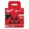 Tools & Equipment Milwaukee 49-25-2025 OPEN-LOK 3-1/2" Triangle Sandpaper Variety Pack - 25 PC