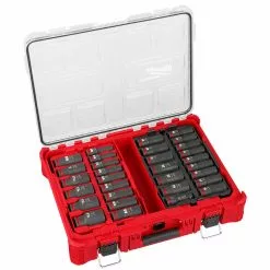 Milwaukee 49-66-6806 SHOCKWAVE 1/2” Impact Duty Socket PACKOUT Set - 31 PC Tools & Equipment