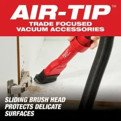 Milwaukee 49-90-2028 AIR-TIP 2-in-1 Utility Brush Tool Attachment