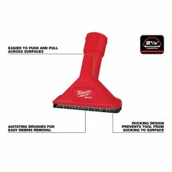 Milwaukee 49-90-2039 AIR-TIP 2-1/2" Rocking Utility Nozzle Attachment W/ Brushes Tools & Equipment 14 Milwaukee 49-90-2039 AIR-TIP 2-1/2