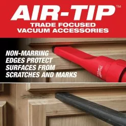 Tools & Equipment Milwaukee 49-90-KIT1 AIR-TIP Nozzle/Rotating Brush/Pivoting Brush Attachment Kit