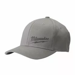Milwaukee 504G-LXL FlexFit Lightweight Fitted Hat Gray - L/XL