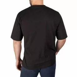 Tools & Equipment Milwaukee 601B-XL Heavy Duty Pocket T-Shirt Short Sleeve Black - XL