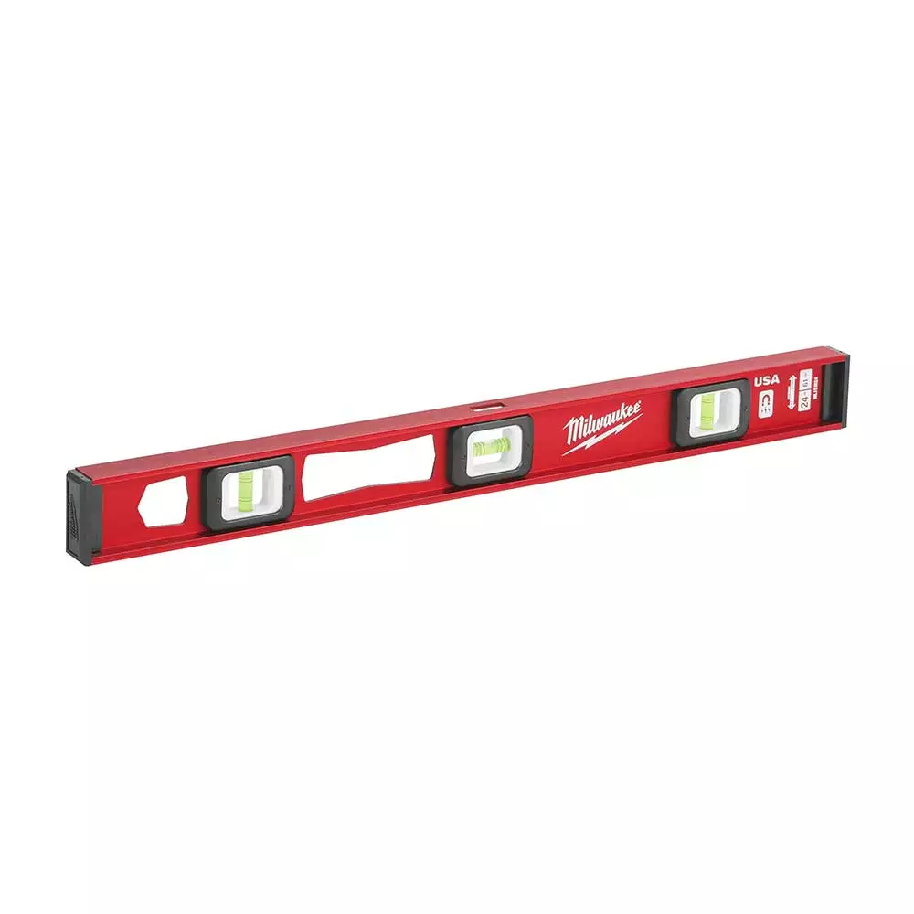 Tools & Equipment Milwaukee MLIBM24 24" Heavy Duty Frame All Metal Magnetic I-Beam Level 5 Tools & Equipment Milwaukee MLIBM24 24" Heavy Duty Frame All Metal Magnetic I-Beam Level