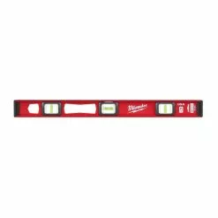 Tools & Equipment Milwaukee MLIBM24 24" Heavy Duty Frame All Metal Magnetic I-Beam Level 10 Tools & Equipment Milwaukee MLIBM24 24