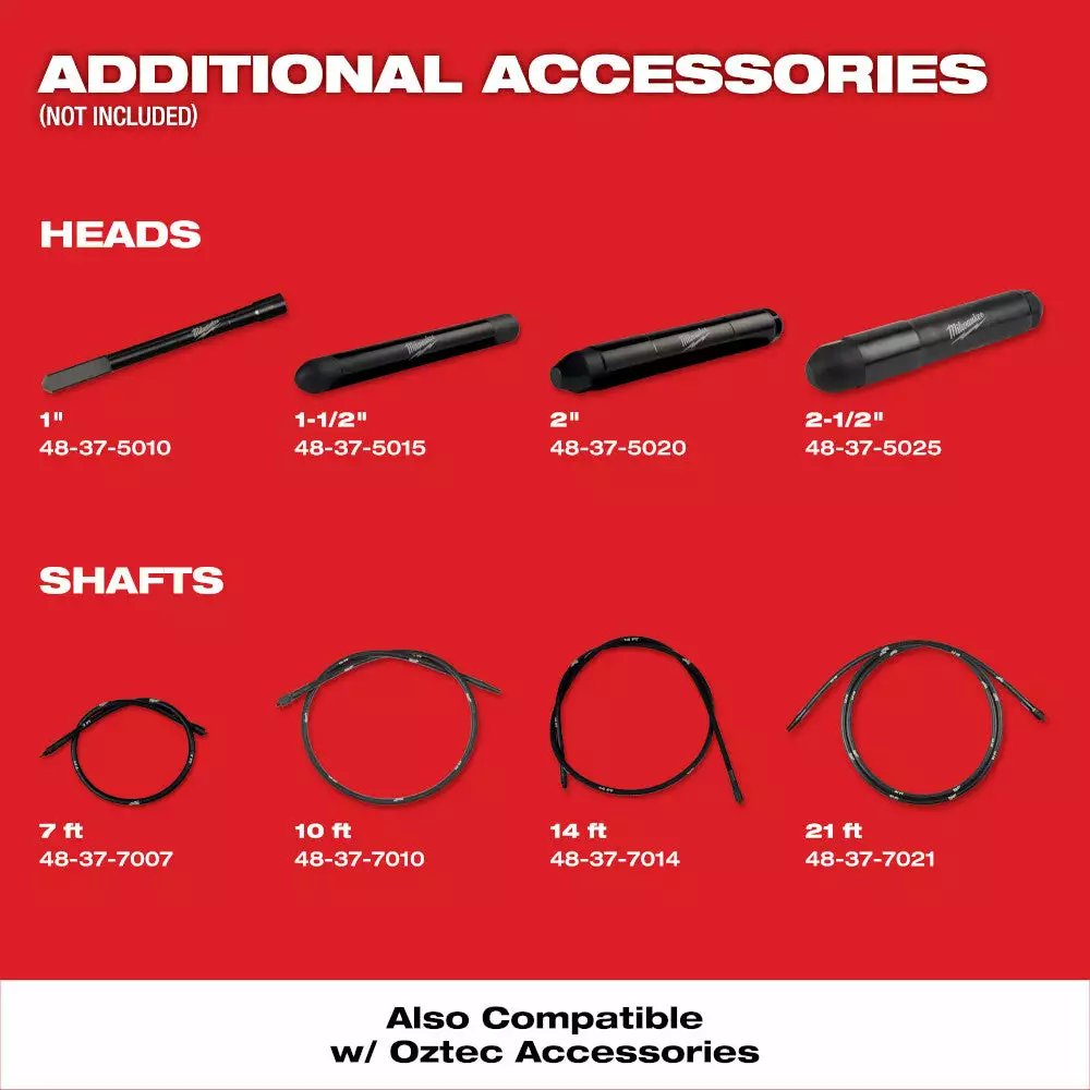 Milwaukee MXF370-2XC MX FUEL Cordless Heavy Duty Concrete Vibrator Tools & Equipment 12 Milwaukee MXF370-2XC MX FUEL Cordless Heavy Duty Concrete Vibrator Tools & Equipment