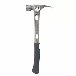 Stiletto TB3SC 15 Oz TiBone III Titanium Hammer With Smooth Face Curved Handle