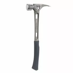 Stiletto TB3SC 15 Oz TiBone III Titanium Hammer With Smooth Face Curved Handle