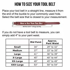 Tools & Equipment Occidental Leather 5080LHLG Left Handed Pro Framer Framing Tool Bag - Size Large