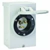 Reliance PB50 50-Amp 12,500-Watt 120/240-Volt Non-Metallic Power Inlet Box