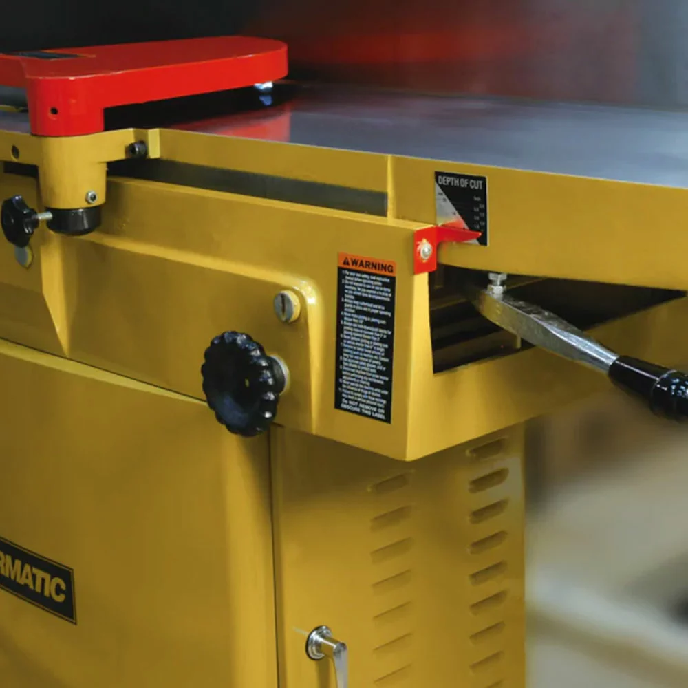 Tools & Equipment Powermatic 1791307 1285 230V 3 HP 1 Phase 12" Heavy Duty Jointer Helical Head 4 Tools & Equipment Powermatic 1791307 1285 230V 3 HP 1 Phase 12" Heavy Duty Jointer Helical Head